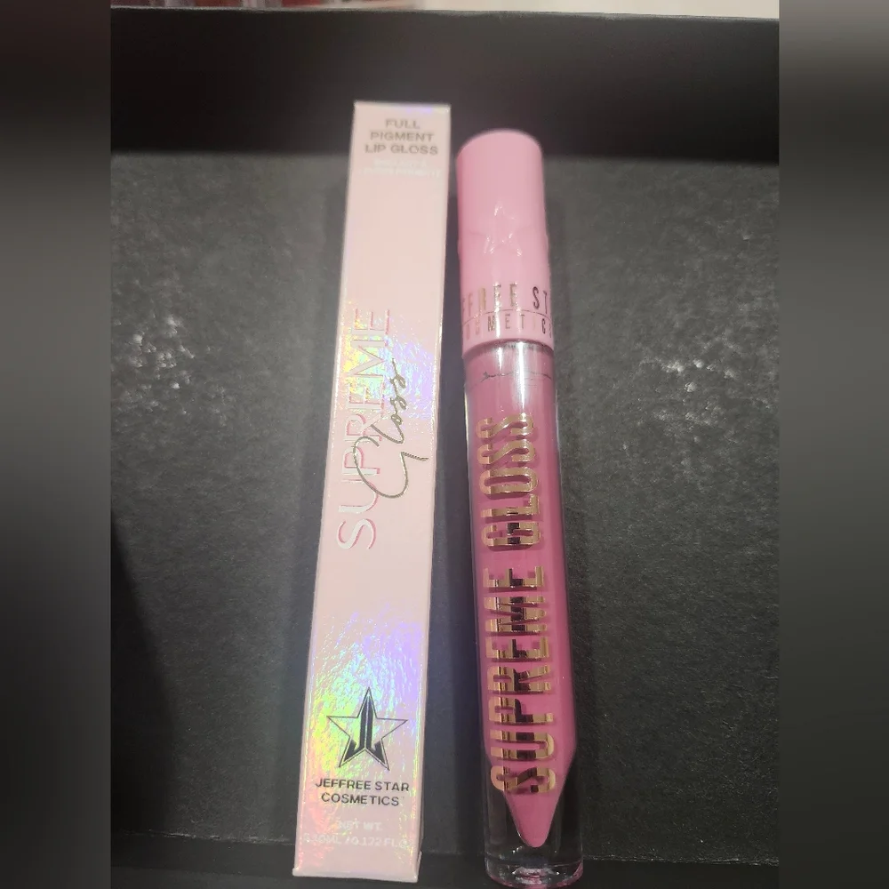 Jeffree Star Pink Lip Balm Gloss - Please Forgive Me